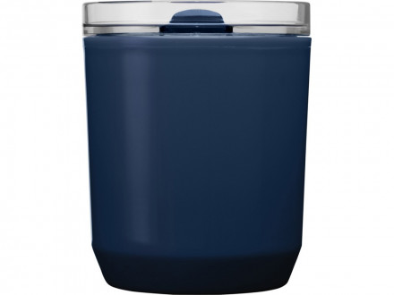 Hudson кружка из переработанного пластика с двойными стенками объемом 180 мл, темно-синий