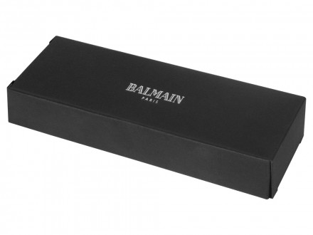 Набор ручек Cherbourg в футляре: ручка шариковая и роллер, белый/черный, черные чернила