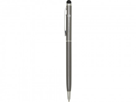 Шариковая ручка Ore алюминиевая со стилусом - Titanium