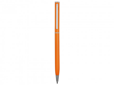 Ручка металлическая шариковая Атриум, оранжевый