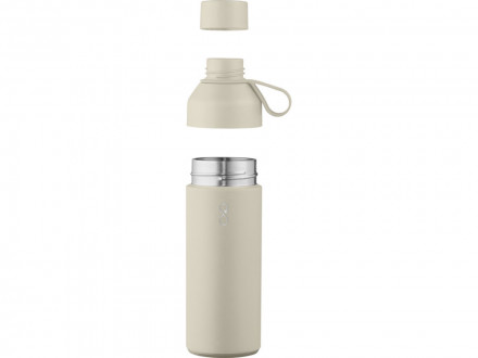Бутылка для воды Ocean Bottle объемом 500 мл с вакуумной изоляцией - Sandstone