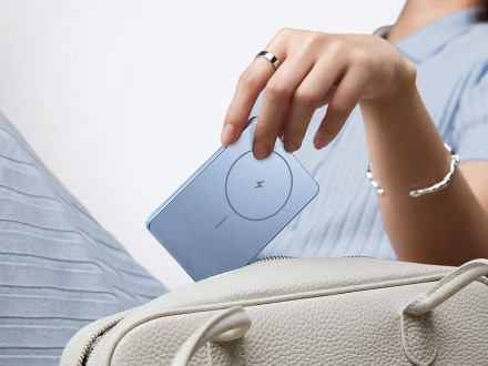 Внешний аккумулятор Xiaomi Super Slim Magnetic Power Bank 5000 Blue