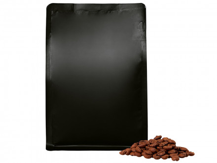 Кофе зерновой 250 гр. Иргачефф 4 гр., обжарка под эспрессо, черный