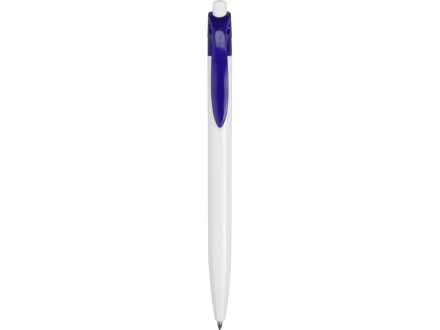 Ручка шариковая Какаду, белый/синий
