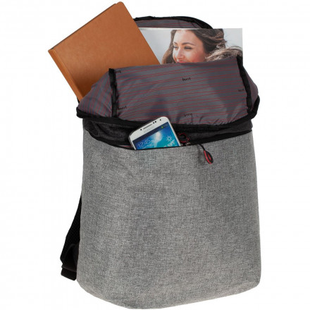 Рюкзак для ноутбука Argentum, серый с темно-серым