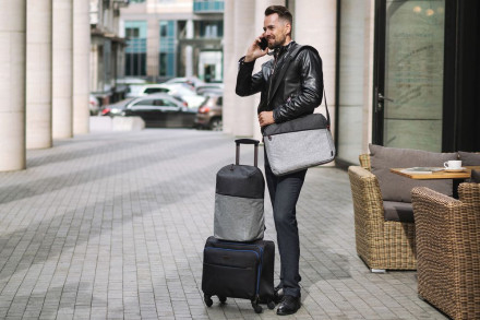 Рюкзак для ноутбука Argentum, серый с темно-серым