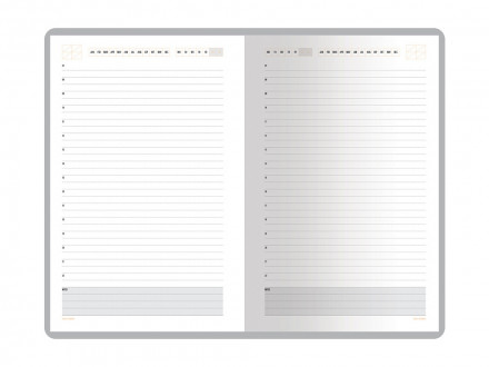 Ежедневник А5 недатированный Mercury, темно-зеленый