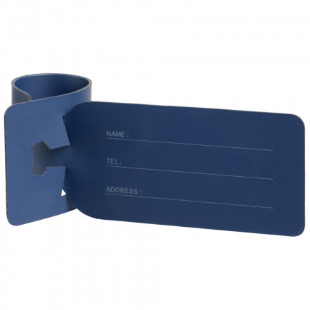 Багажная бирка Salamander, синяя