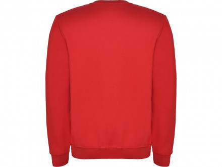 Свитшот с начесом Clasica унисекс, красный
