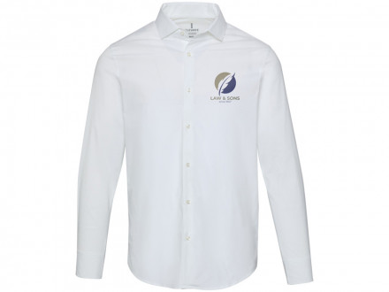 Carnelian мужская рубашка из поплина - Белый