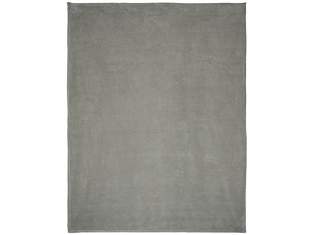 Супермягкий плед Bay из корал-флиса, серый