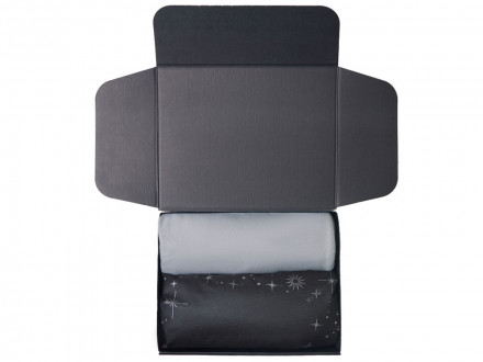 Подарочный набор с пледом, свечой и диффузором, серый