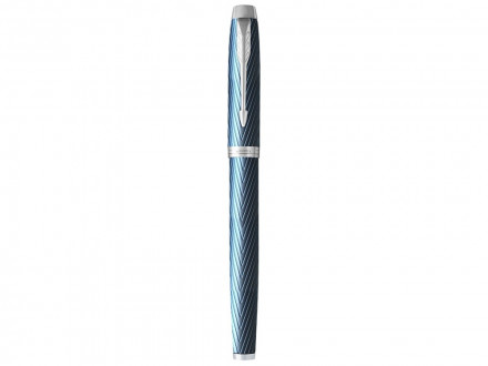 Перьевая ручка Parker IM Premium Blue Grey CT, перо: F, цвет чернил: blue, в подарочной упаковке.