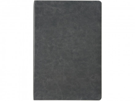 Ежедневник недатированный А5 Megapolis Nebraska Flex, серый с золотым обрезом (Р)
