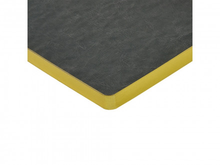 Ежедневник недатированный А5 Megapolis Nebraska Flex, серый с золотым обрезом (Р)