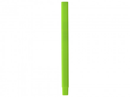 Ручка шариковая пластиковая Quadro Soft, квадратный корпус с покрытием софт-тач, зеленое яблоко