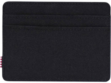 Herschel Charlie держатель для карт с RFID-защитой из переработанного материала - сплошной черный