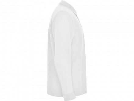 Рубашка поло Carpe детская с длинным рукавом, белый