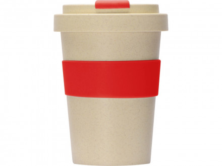 Стакан из пшеничного волокна Flava, красный