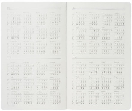 Ежедневник Coach, недатированный, синий