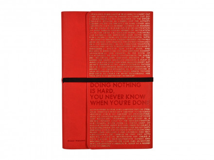 Ежедневник недатированный А5 Bilbao, красный