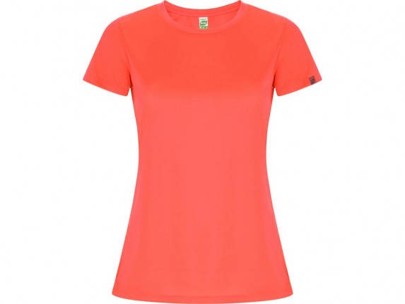 Футболка Imola женская, неоновый коралловый
