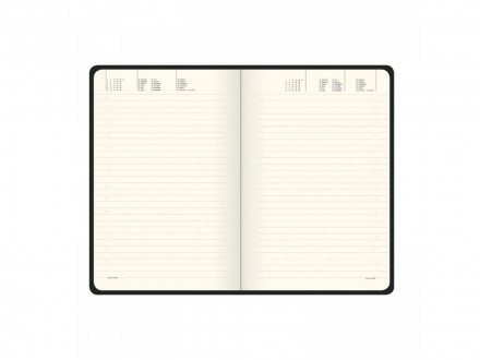 Ежедневник недатированный А5 Megapolis Magnet, черный