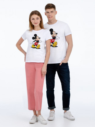 Футболка «Микки Маус. Easygoing», белая