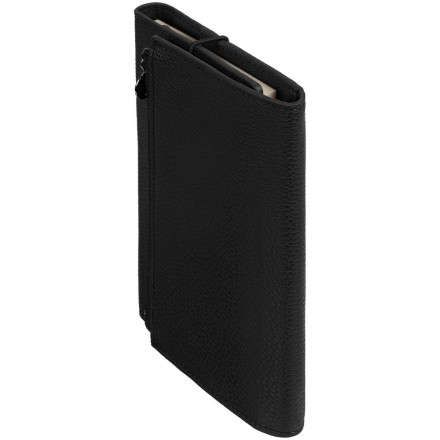 Ежедневник Zipco Flap, недатированный, черный