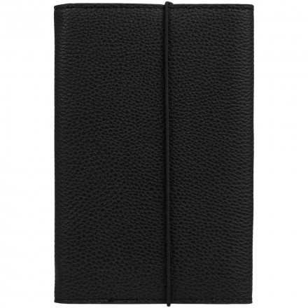 Ежедневник Zipco Flap, недатированный, черный