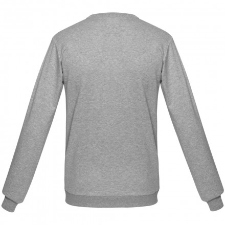 Свитшот Smile, серый меланж