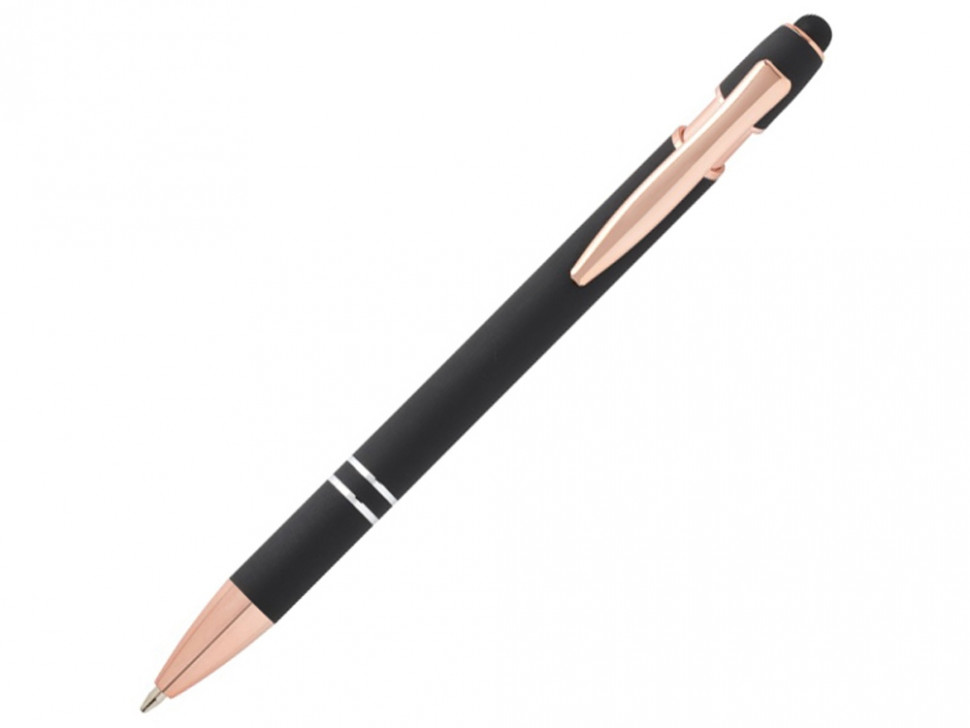 Nanna шариковая ручка с отделкой из розового золота - сплошной черный (синие чернила)