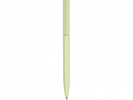 Шариковая металлическая ручка Minimalist софт-тач, оливковый