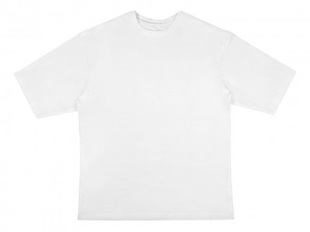 Футболка Berlin к/р оверсайз, 100% хлопок, 180гр, белый