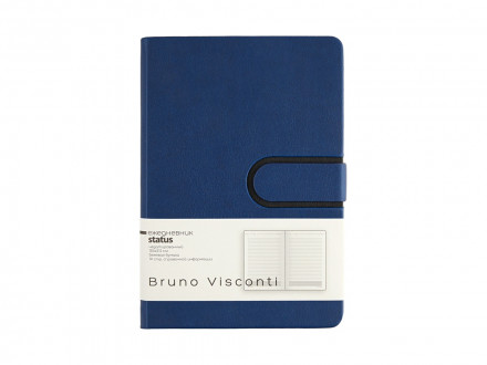 Ежедневник недатированный А5 Status, темно-синий
