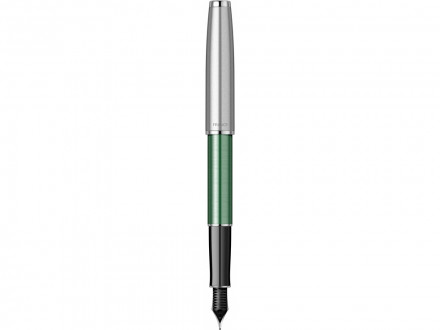 Перьевая ручка Parker Sonnet Essentials Green SB Steel CT, перо: F, цвет чернил: black, в подарочной упаковке.