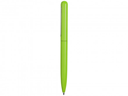 Ручка металлическая шариковая Skate, зеленое яблоко/серебристый