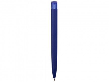 Ручка шариковая пластиковая Trinity K Transaprent Recy, темно-синий