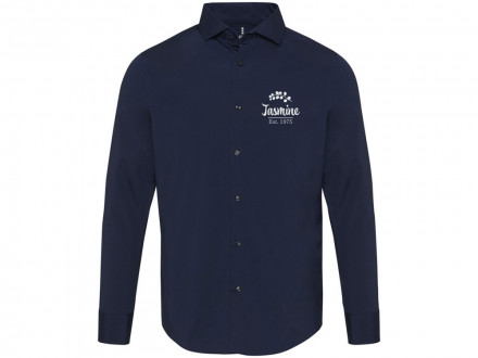 Carnelian мужская рубашка из поплина - Navy Blue