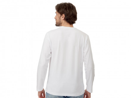 Лонгслив HD Fit мужской, белый