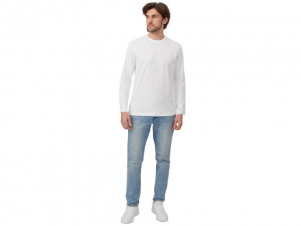 Лонгслив HD Fit мужской, белый