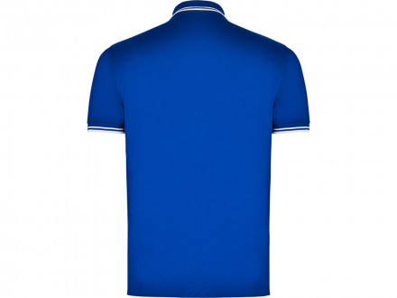 Рубашка поло Montreal мужская, королевский синий/белый