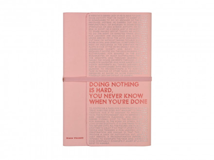 Ежедневник недатированный А5 Bilbao, зефирный розовый