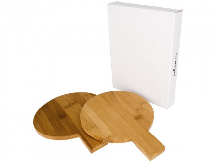Набор досок Amuse круглые, коричневый