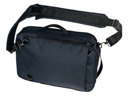 Рюкзак-трансформер Duty для ноутбука, темно-синий (без шильда)