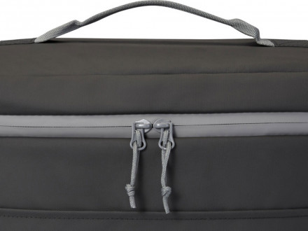 Водонепроницаемая сумка-холодильник Aqua на 20 банок, сплошной черный