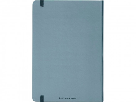 Блокнот в твердом переплете Karst формата A5, синий