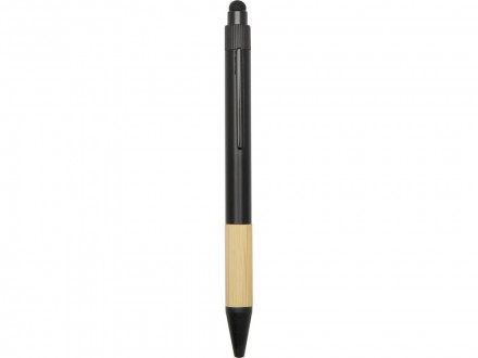 Carmen подарочный набор из блокнота формата А5 в твердой обложке и шариковой ручки - сплошной черный