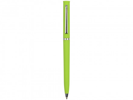 Ручка шариковая Navi soft-touch, зеленое яблоко