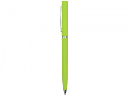 Ручка шариковая Navi soft-touch, зеленое яблоко